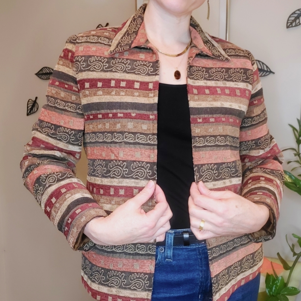 Vintage tapestry coat
